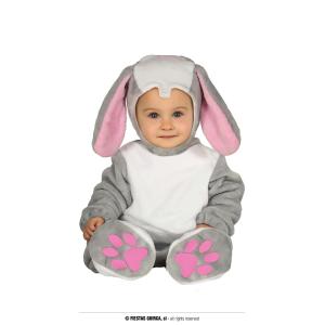 COSTUME CONIGLIETTO CONIGLIO BABY PILE TAGLIA 12-18 MESI