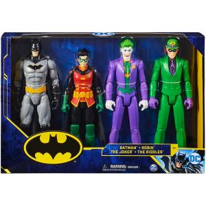 BATMAN FIGURE PACK SET 4 PERSONAGGI DI 30 CM