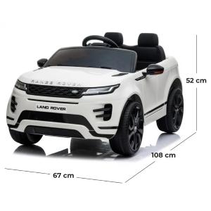 AUTO CON RADIOCOMANDO RANGE ROVER EVOQUE 12V MP3 BIANCO RRE99B