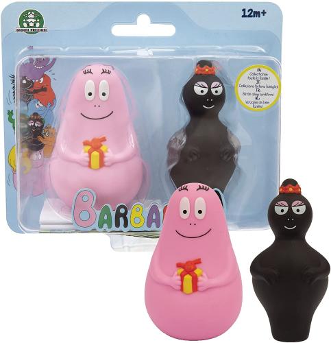 BARBAPAPA PERSONAGGI 8 CM BLISTER DOPPIO BARBAPAPA' E BARBAMAMMA