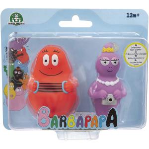 BARBAPAPA PERSONAGGI 8 CM BLISTER DOPPIO BARBABELLA E BARBAFORTE