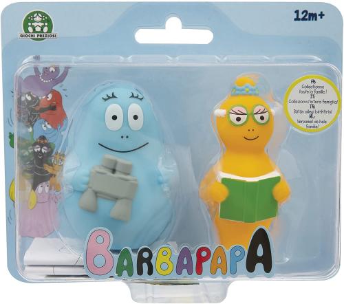 BARBAPAPA PERSONAGGI 8 CM BLISTER DOPPIO BARBABRAVO E BARBOTTINA