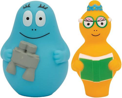 BARBAPAPA PERSONAGGI 8 CM BLISTER DOPPIO BARBABRAVO E BARBOTTINA