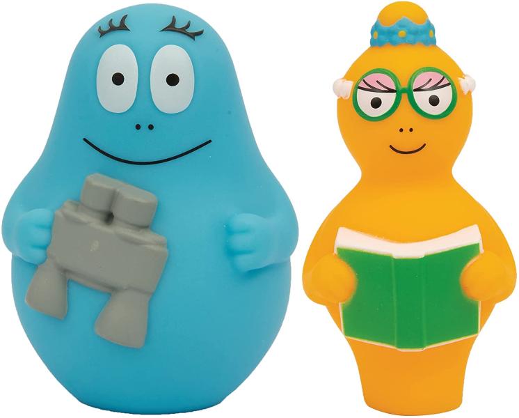 BARBAPAPA PERSONAGGI 8 CM BLISTER DOPPIO BARBABRAVO E BARBOTTINA