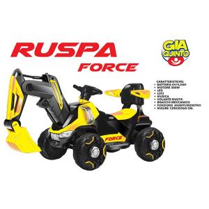 RUSPA ELETTRICA FORCE GIALLA  6V