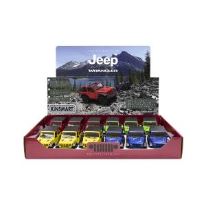 AUTO JEEP WRANGLER HARDTOP 1:34