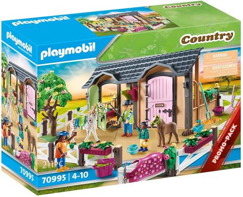 PLAYMOBIL COUNTRY LEZIONE DI EQUITAZIONE CON STALLE - PROMO PACK
