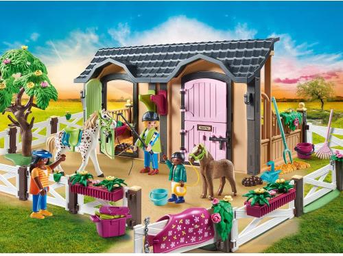 PLAYMOBIL COUNTRY LEZIONE DI EQUITAZIONE CON STALLE - PROMO PACK