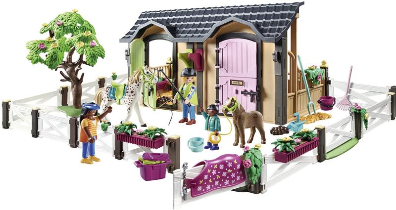 PLAYMOBIL COUNTRY LEZIONE DI EQUITAZIONE CON STALLE - PROMO PACK