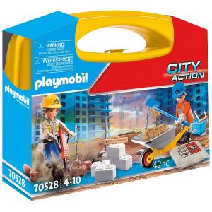 PLAYMOBIL CITY ACTION VALIGETTA CANTIERE CONSTRUCTION SITE