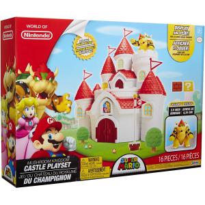 NINTENDO SUPER MARIO MUSHROOM KINGDOM CASTLE PLAYSET CASTELLO