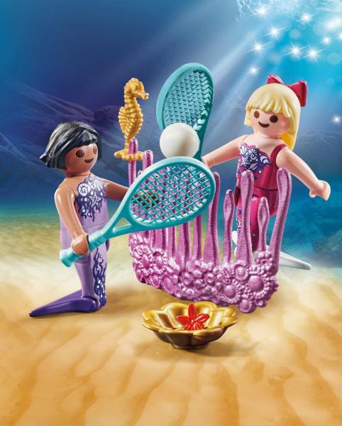 PLAYMOBIL SPECIAL PLUS SIRENE GIOCANO A TENNIS