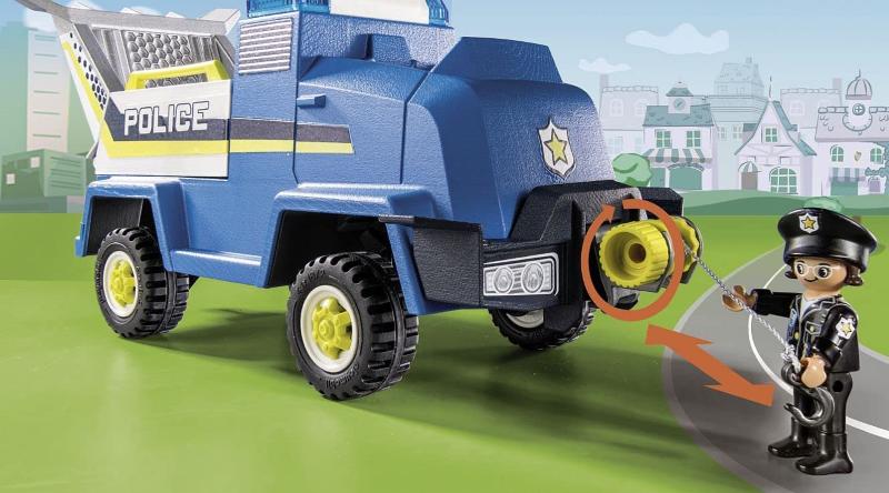 PLAYMOBIL DUCK ON CALL VEICOLO DI SOCCORSO DELLA POLIZIA