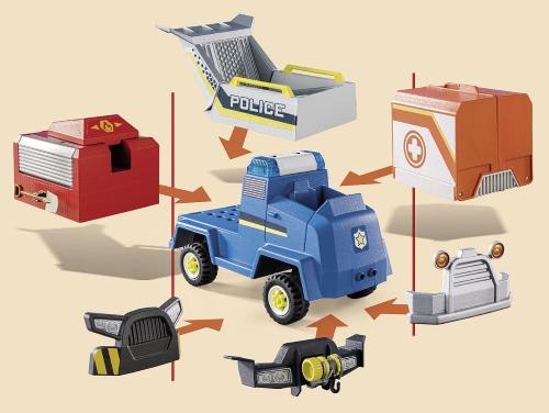PLAYMOBIL DUCK ON CALL VEICOLO DI SOCCORSO DELLA POLIZIA