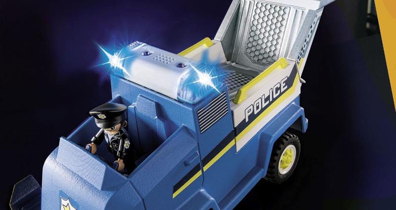 PLAYMOBIL DUCK ON CALL VEICOLO DI SOCCORSO DELLA POLIZIA