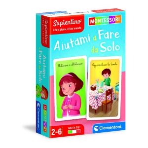 SAPIENTINO MONTESSORI CARTE - AIUTAMI A FARE DA SOLO