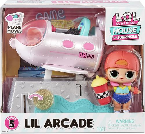 Prodotto: MGA-581642.580218 - L.O.L. SURPRISE HOUSE OF SURPRISES - PLAYSET  LIL ARCADE CON SK8TER GIRL - MGA