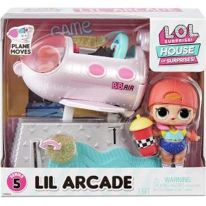 L.O.L. SURPRISE HOUSE OF SURPRISES - PLAYSET LIL ARCADE CON SK8TER GIRL