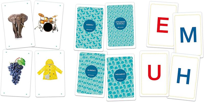 SAPIENTINO MONTESSORI CARTE - ALFABETO TATTILE