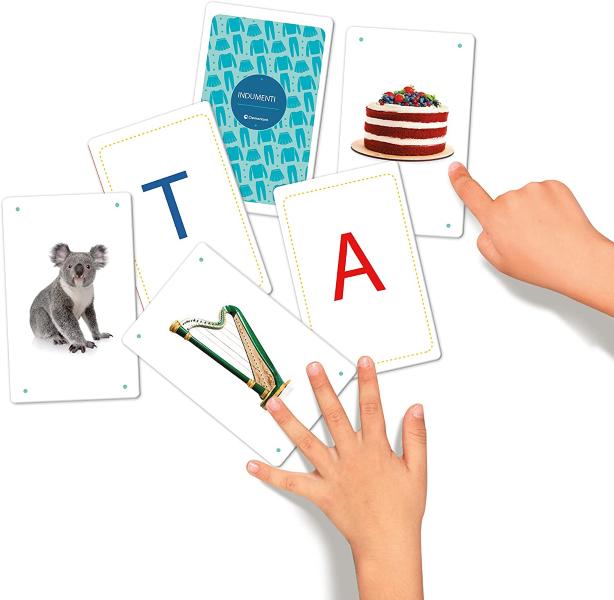 SAPIENTINO MONTESSORI CARTE - ALFABETO TATTILE