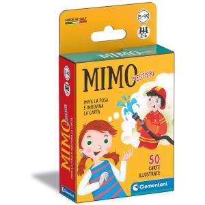 CARTE DA GIOCO MIMO MESTIERI IMITA LA POSA E INDOVINA LA CARTA