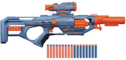 NERF ELITE 2.0 EAGLEPOINT RD-8 BLASTER LANCIA DARDI FINO A 27 MT