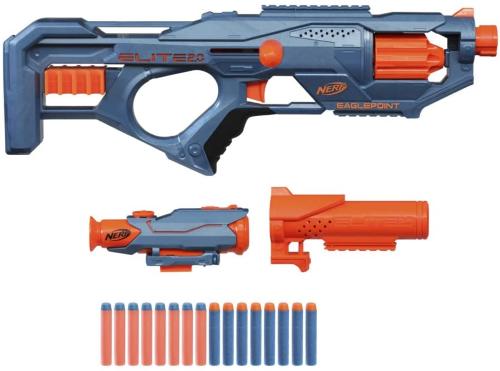 NERF ELITE 2.0 EAGLEPOINT RD-8 BLASTER LANCIA DARDI FINO A 27 MT
