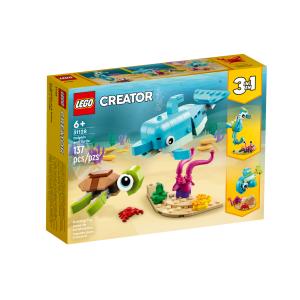 LEGO CREATOR - 3 IN 1 DELFINO E TARTARUGA
