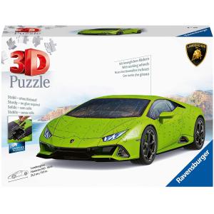 PUZZLE 3D VEICOLI LAMBORGHINI HURACAN EVO VERDE  11559