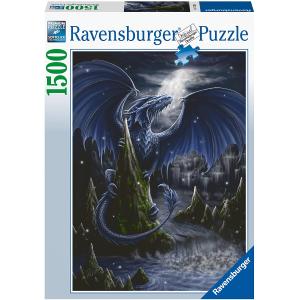 PUZZLE 1500 PZ L'OSCURO DRAGO BLU