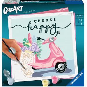 CREART SERIE TREND QUADRATI - CHOOSE HAPPY
