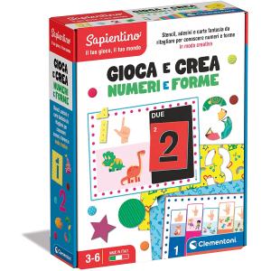 SAPIENTINO CREA E GIOCA: I NUMERI 3-6 ANNI