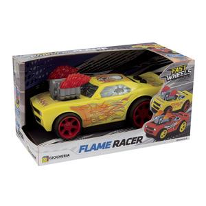 FAST WHEELS - MACCHINE FLAME RACERS GIALLO