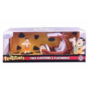 THE FLINTSTONE FAMILY CAR 1:32 CON PERSONAGGIO