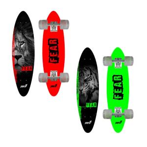 SKATEBOARD "FEAR" ABEC7-100 KG COLORI ASSORTITI