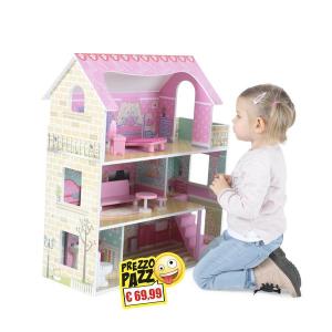 PREZZO PAZZO PRINCY BELLA - CASA DELLE BAMBOLE IN LEGNO