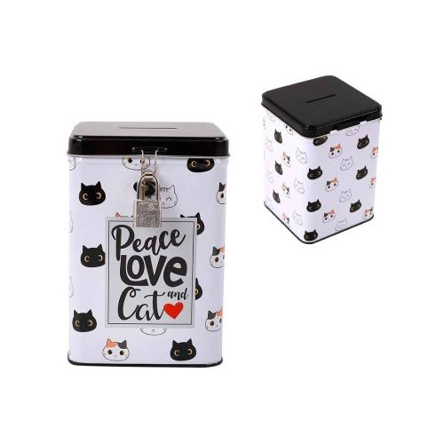 SALVADANAIO LUCCHETTO CAT