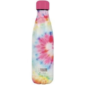BORRACCIA BOTTIGLIA TERMICA 500 ML TIE DYE SFUMATURE MULTICOLOR