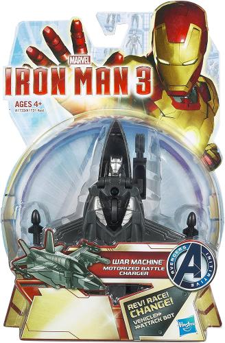 IRON MAN 3 PERSONAGGIO 2 IN 1 WAR MACHINE