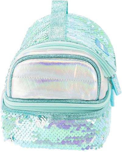 GIRABRILLA PORTA PRANZO PUFFER LUNCH BOX VERDE ACQUA