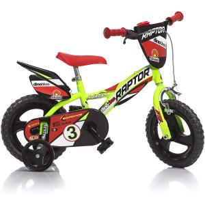 BICICLETTA 12 RAPTOR GIALLO