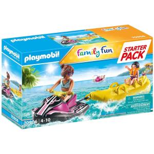 PLAYMOBIL FAMILY FUN STARTER PACK - MOTO D'ACQUA CON BANANA BOAT