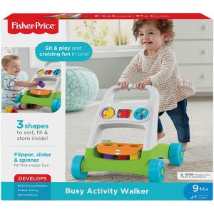 FISHER PRICE - PRIMI PASSI CENTRO ATTIVITA' SPINGIBILE CON CERCAFORME