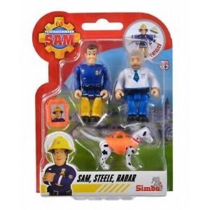 SAM IL POMPIERE PERSONAGGI SAM, STEELE, RADAR