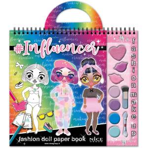 INFLUENCER FASHION DOLL PAPER BOOK