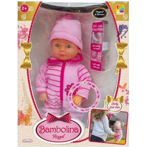 BAMBOLINA 33CM PRIMI PASSI CM29X38X16 