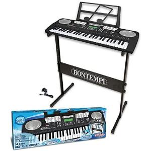 TASTIERA DIGITALE 54 TASTI PASSO MEDIO CON GAMBE, PRESA USB ED ADATTATORE DA RETE