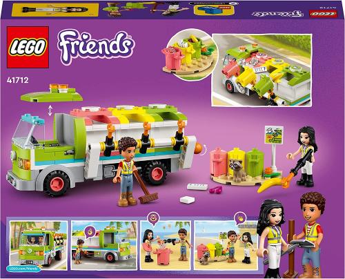 LEGO FRIENDS CAMION RICICLAGGIO RIFIUTI