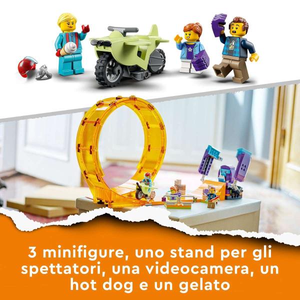 LEGO CITY STUNTZ GIRO DELLA MORTE DELLO SCIMPANZÉ