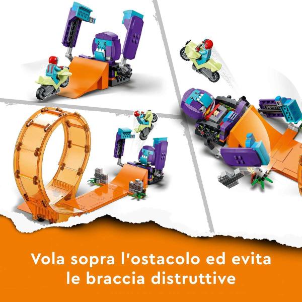 LEGO CITY STUNTZ GIRO DELLA MORTE DELLO SCIMPANZÉ